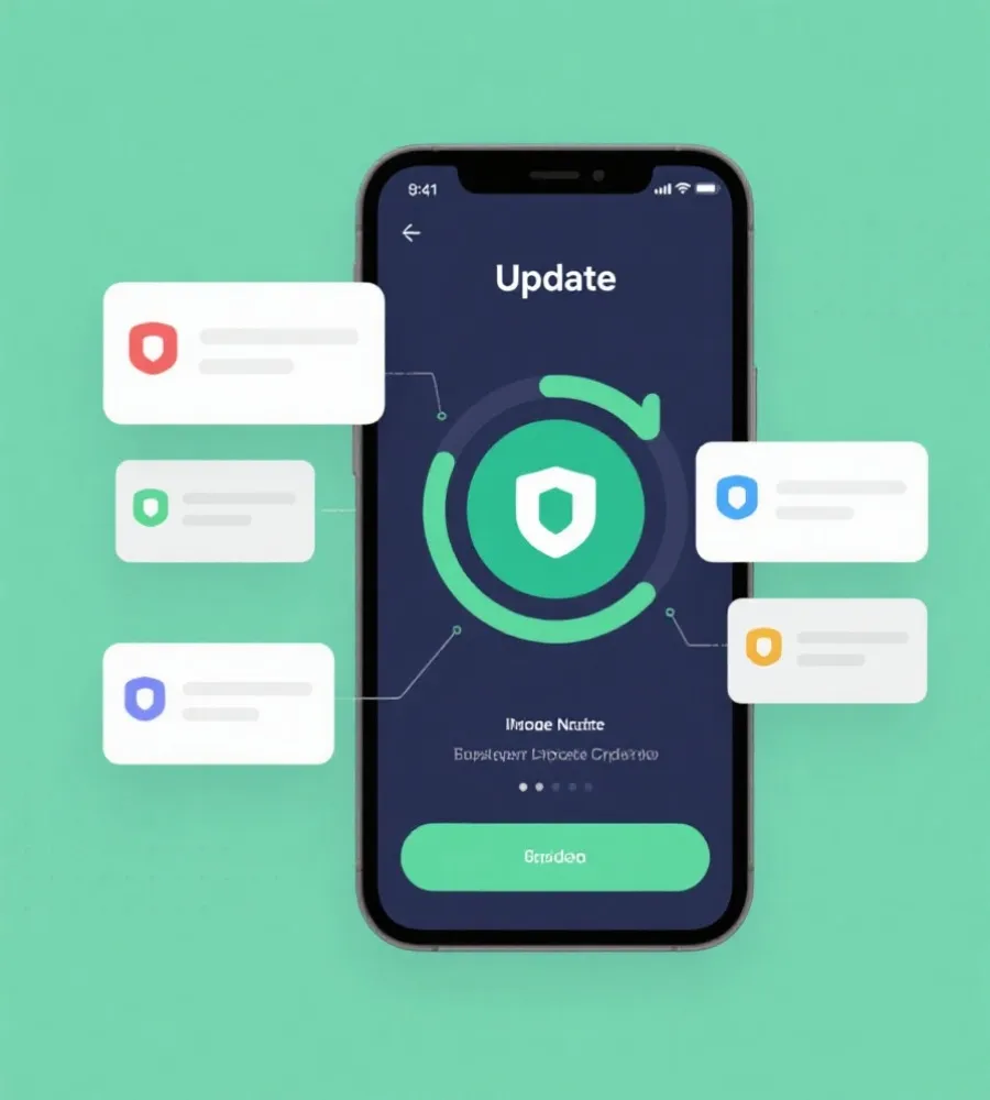 官方更新与安全使用指南示意图